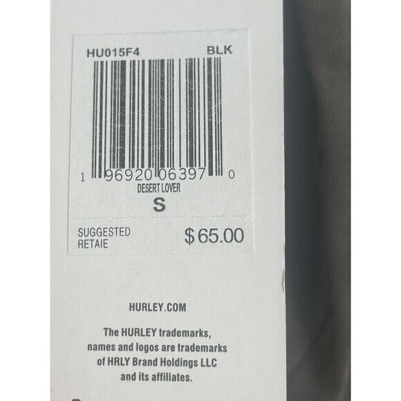 Hurley Desert Lover Long Sleeve Boyfriend Fleece Graphic‎ Sweatshirt - Picture 4 of 7